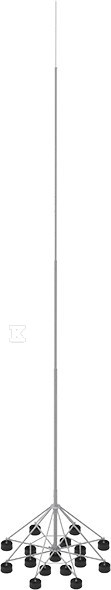 Maszt odgromowy aluminiowy na ośmionogu 17-m 2P CZ 65221709 - obrazek 1