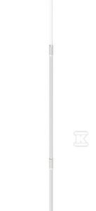 Aluminiowy maszt odgromowy WVM na trójnogu 6-M 3P CZ 65736009 Aluminiowy maszt odgromowy WVM na trójnogu 6-M 3P CZ 65736009