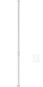 Aluminiowy maszt odgromowy na trójnogu SK 3-M 1P CZ 67013009