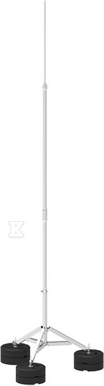 Aluminiowy maszt odgromowy na trójnogu SK 4,5-M 2P CZ 67024509 - obrazek 1