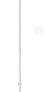 Aluminiowy maszt odgromowy na trójnogu SK 6,5-M 5P CZ 67056509 Aluminiowy maszt odgromowy na trójnogu SK 6,5-M 5P CZ 67056509