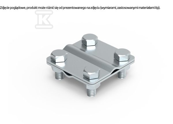Złącze krzyżowe 4-otworowe Cu/OC 90100106