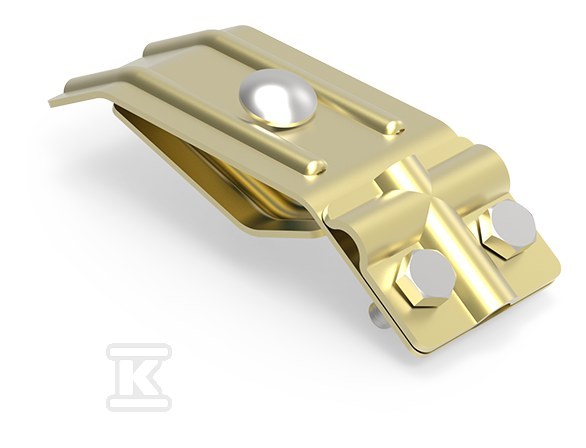 Złącze rynnowe mosiężne, skręcane CANE MS 90300210 - obrazek 1