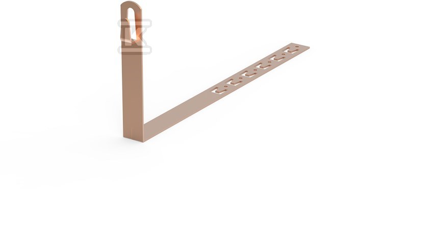 Uchwyt pod dachówkę CU L-330 z zaczepem 91002403 - obrazek 1