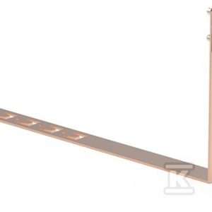 Uchwyt pod dachówkę CU L-330 z zaczepami / skręcany 91003003 Uchwyt pod dachówkę CU L-330 z zaczepami / skręcany 91003003