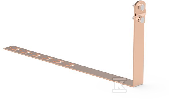 Uchwyt pod dachówkę CU L-330 z zaczepami / skręcany 91003003 - obrazek 1
