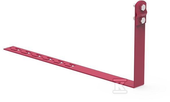 Uchwyt pod dachówkę L-330 z zaczepami skręcany LA 3011 91003012 - obrazek 1