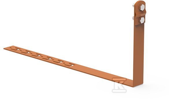 Uchwyt pod dachówkę L-330, z zaczepami, skręcany LA 8004 91003013 - obrazek 1
