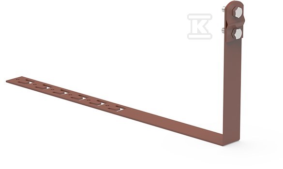 Uchwyt pod dachówkę L-330 z zaczepami, skręcany LA 8017 91003014 - obrazek 1