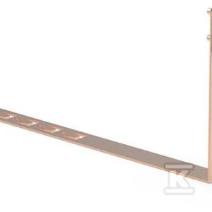 Uchwyt pod dachówkę CU L-330 /100 z zaczepem skręcany 91003303 Uchwyt pod dachówkę CU L-330 /100 z zaczepem skręcany 91003303