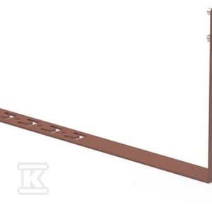 Uchwyt pod dachówkę L-330/100 z zaczepami, skręcany LA 8017 91003314