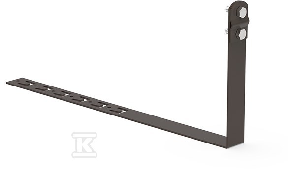 Uchwyt pod dachówkę L-330/100 z zaczepami, skręcany LA 9005 91003315 - obrazek 1