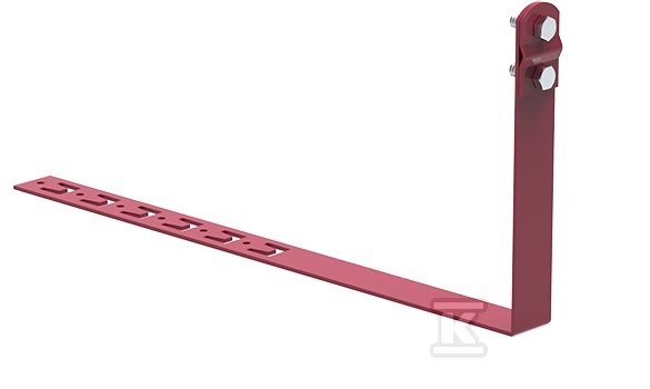 Uchwyt pod dachówkę L-450 z zaczepem 100 skręcany LA 3011 91003512 - obrazek 1