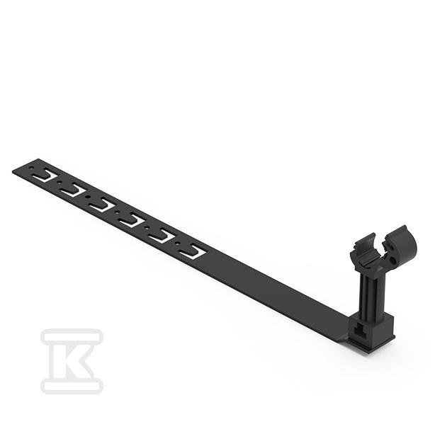 Uchwyt pod dachówkę L-450 z plastikiem LA 9005 91003915 - obrazek 1