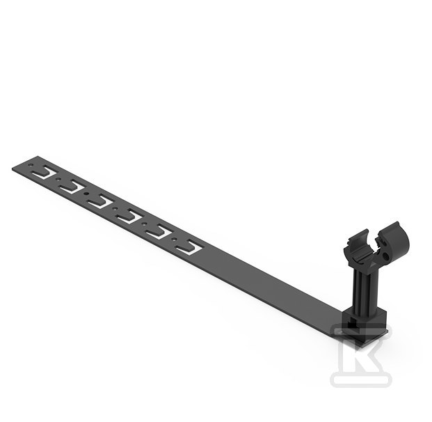 Uchwyt pod dachówkę L-450 z plastikiem LA 7016 91003917 - obrazek 1