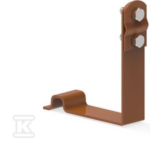 Uchwyt pod dachówkę z zamkiem Brass LA 8004 91009613