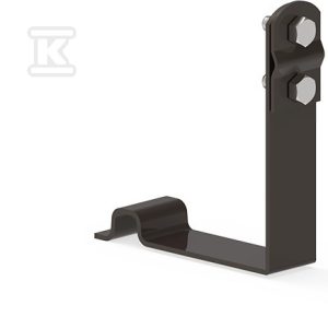 Uchwyt pod dachówkę z zamkiem Brass LA 9005 91009615