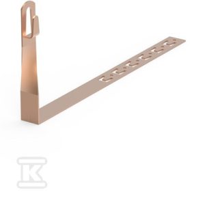 Uchwyt pod dachówkę CU L-330 z zaczepami E 91102403 Uchwyt pod dachówkę CU L-330 z zaczepami E 91102403