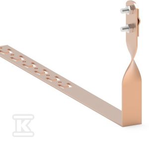 Uchwyt pod dachówkę CU L-330 z zaczepami 91103003 Uchwyt pod dachówkę CU L-330 z zaczepami 91103003