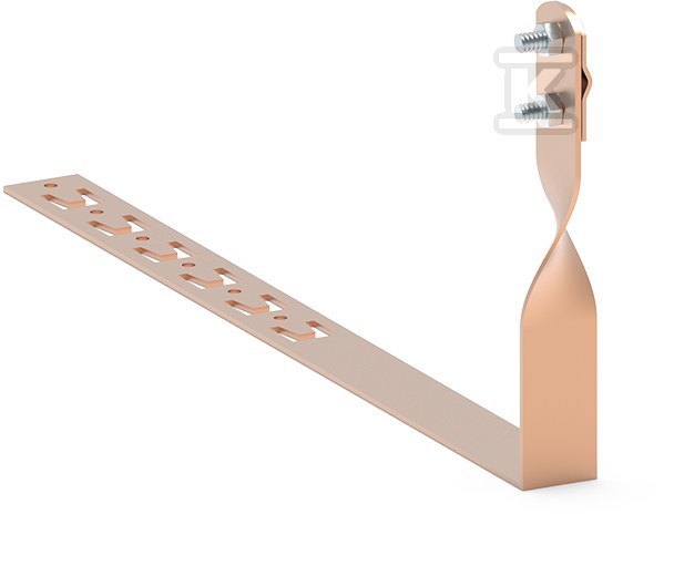 Uchwyt pod dachówkę CU L-415 skręcany / z zaczepem / skręcany 91103103 - obrazek 1