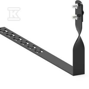 Uchwyt pod dachówkę L-450 skręcany z zaczepami LA 7016 91103217 Uchwyt pod dachówkę L-450 skręcany z zaczepami LA 7016 91103217
