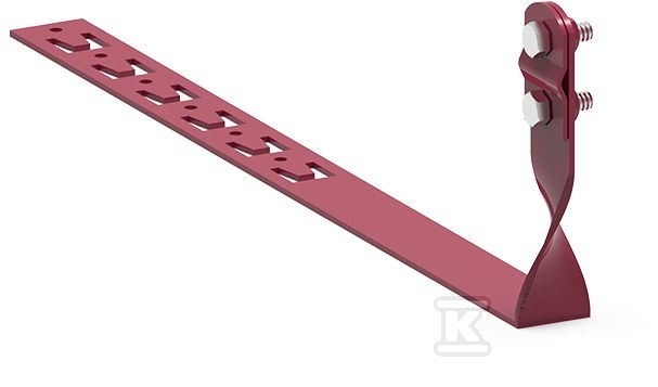 Uchwyt pod dachówkę L-330/100 z zaczepem skręcany LA 3011 91103312 - obrazek 1