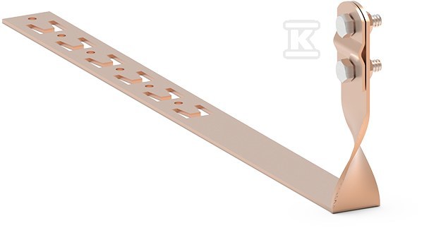 Uchwyt pod dachówkę CU L-450 z zaczepem / skręcany 91103503 - obrazek 1