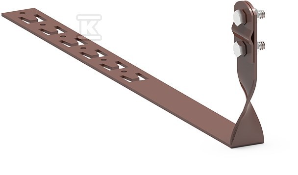 Uchwyt pod dachówkę L-450 z zaczepami EP (100 szt.) LA 8017 91103514 - obrazek 1