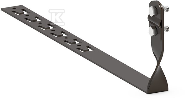 Uchwyt pod dachówkę L-450 z zaczepami EP (100 szt.) LA 9005 91103515 - obrazek 1