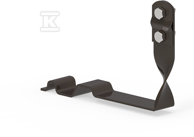 Uchwyt pod dachówkę z zamkiem Kora L15 LA 9005 91109315 - obrazek 1