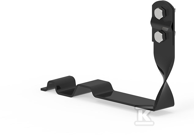 Uchwyt pod dachówkę z zamkiem Kora L15 LA 7016 91109317 - obrazek 1