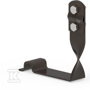 Uchwyt pod dachówkę z zamkiem Brass LA 9005 91109615