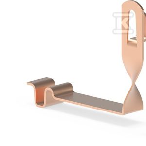 Uchwyt pod dachówkę CU z zamkiem /100 Piano 91110603