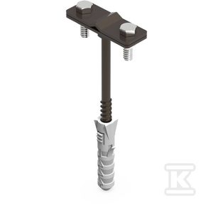 Uchwyt z kołkiem FI-10 L-100 LA 9005 91200115