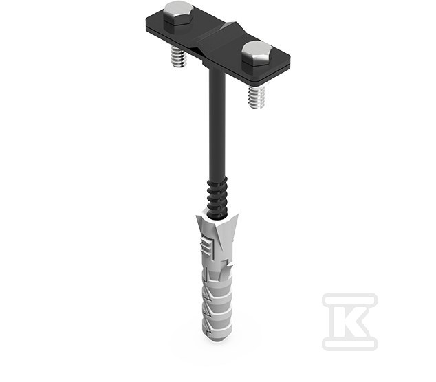 Uchwyt z kołkiem FI-10 L-100 LA 7016 91200117 - obrazek 1