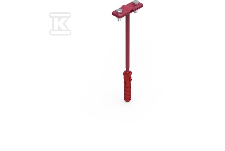 Uchwyt z kołkiem FI-12 L-120 LA 3011 91200212 - obrazek 1