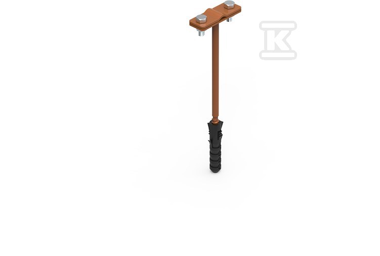 Uchwyt z kołkiem FI-12 L-120 LA 8004 91200213 - obrazek 1