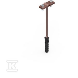 Uchwyt z kołkiem FI-12 L-120 LA 8017 91200214 Uchwyt z kołkiem FI-12 L-120 LA 8017 91200214