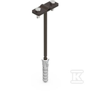Uchwyt z kołkiem FI-12 L-160 LA 9005 91200315 Uchwyt z kołkiem FI-12 L-160 LA 9005 91200315