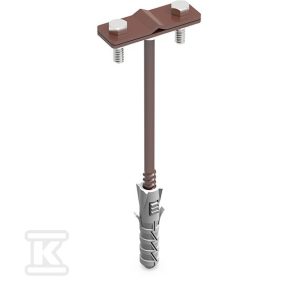 Uchwyt z kołkiem FI-12 L-250 LA 8017 91200414 Uchwyt z kołkiem FI-12 L-250 LA 8017 91200414