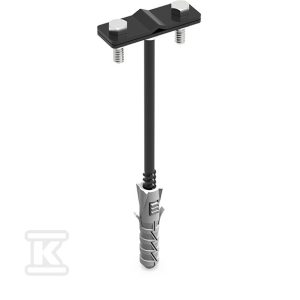 Uchwyt z kołkiem FI-12 L-250 LA 7016 91200417 Uchwyt z kołkiem FI-12 L-250 LA 7016 91200417
