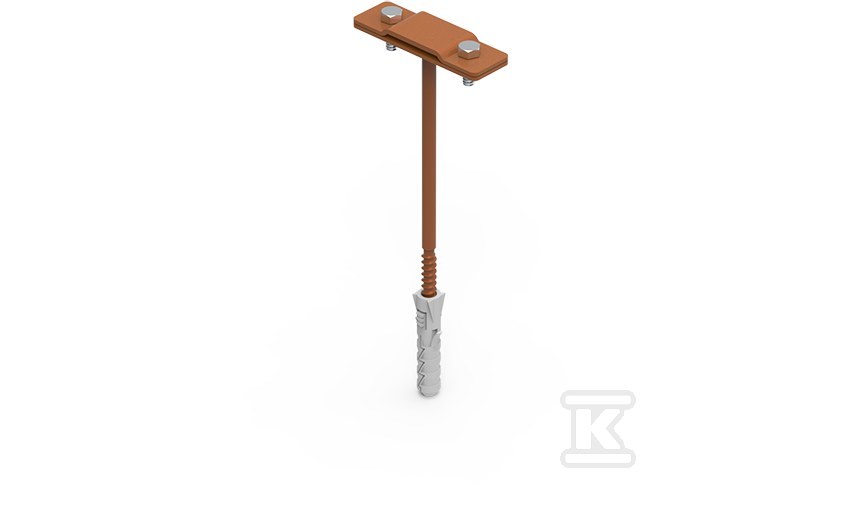Uchwyt z kołkiem FI-12 L-120 do bednarki LA 8004 91231313 - obrazek 1