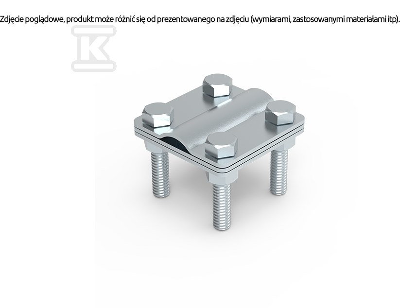Złącze uniwersalne odgałęźne na pręt fi16/B30 CU 91400503 - obrazek 1