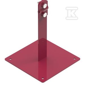 Uchwyt pod dachówkę z płytką MAX 100 skręcany LA 3011 91600512 Uchwyt pod dachówkę z płytką MAX 100 skręcany LA 3011 91600512