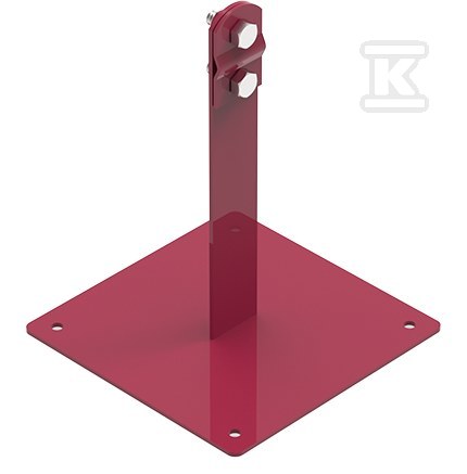 Uchwyt pod dachówkę z płytką MAX 100 skręcany LA 3011 91600512 - obrazek 1