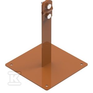 Uchwyt pod dachówkę z płytką MAX 100, skręcany LA 8004 91600513 Uchwyt pod dachówkę z płytką MAX 100, skręcany LA 8004 91600513