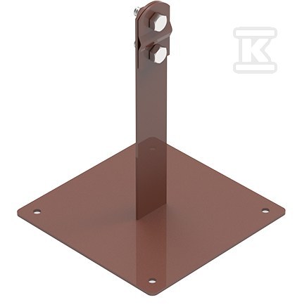 Uchwyt pod dachówkę z płytką MAX 100 skręcany LA 8017 91600514 - obrazek 1