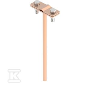 Uchwyt dystansowy CU (wbijany) L-160 92400103 Uchwyt dystansowy CU (wbijany) L-160 92400103