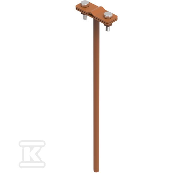 Uchwyt dystansowy wbijany L-250 LA 8004 92400213 - obrazek 1