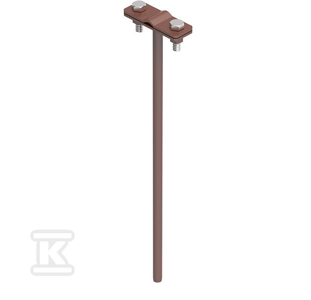 Uchwyt dystansowy wbijany L-250 LA 8017 92400214 - obrazek 1